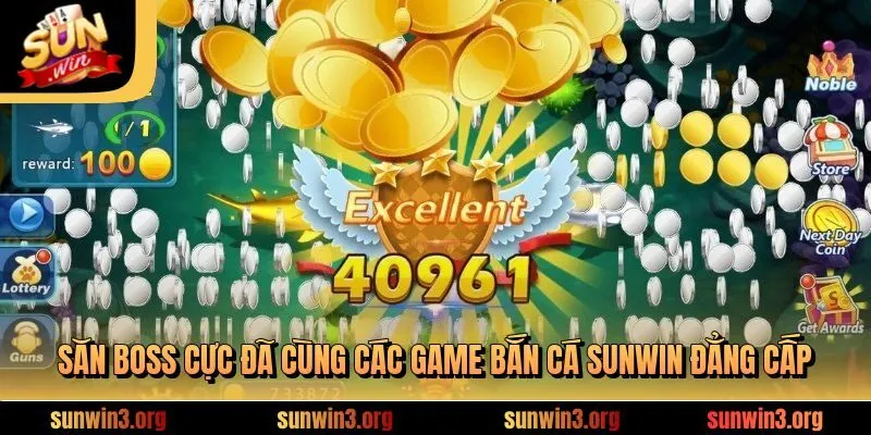 Săn Boss cực đã cùng các game bắn cá SUNWIN đẳng cấp
